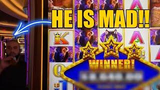 HE IS SO MAD I HIT A MASSIVE JACKPOT ON BUFFALO! ⋆ Slots ⋆ Hitting Jackpots on All Your Favorite Machines!