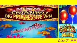 •SUPER BIG PROGRESSIVE WIN• GoldFish Deluxe & Duanwu This VIDEO is SPONSORED by HEART of VEGAS  •