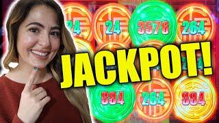 SURPRISE JACKPOT on RISING FORTUNE!! So MANY Gold & Green Filled The Game!!