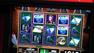 Clue Slot Machine Conservatory Bonus