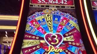 Can can Slot Machine - wheel bonus big win