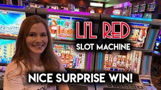 SURPRISE WIN! Li'l Red! Slot Machine!!