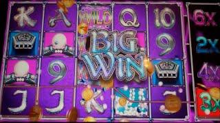 Pearl Dynasty Slot Machine Bonus - 7 Free Games with Stacked Wilds - Nice Win (#3)