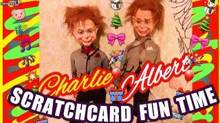 SCRATCHCARDS....ALBERT SINGS⋆ Slots ⋆The  VIEWERS PICK THERE SCRATCHCARDS...
