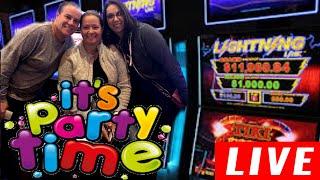 • LIVE Girls Night Out • Live Casino slot play •