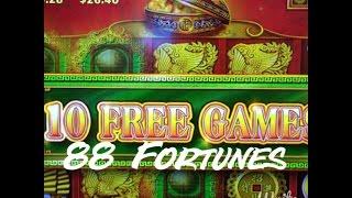 *** Free Games *** Nice Win on 88 Fortunes