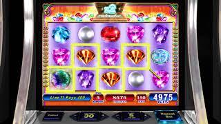 SHIMMERS Video Slot Casino Game with a RETRIGGERED 
