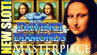 ⋆ Slots ⋆NEW SLOT!⋆ Slots ⋆ BONUS! DAVINCI DIAMONDS MASTERPIECE & REMBRANDT RICHES Slot Machine (IGT)