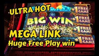 Huge Freeplay Win on Ultra Hot Mega Link