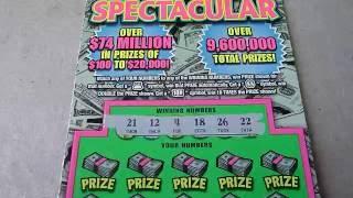 $10 Cash Spectacular Instant Lottery Scratchcard