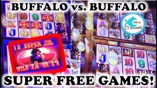SUPER FREE GAMES BATTLE! BUFFALO DELUXE vs. BUFFALO GOLD! WHICH BUFFALO IS BETTER?