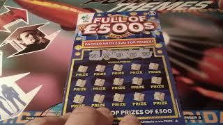 Scratchcards...Full of 500's and more.......What others do we Scratch tonight?