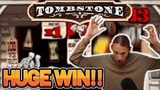 HUGE WIN! TOMBSTONE BIG WIN - CASINO Slot from CasinoDaddys LIVE STREAM