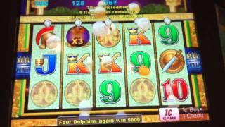 Aristocrat Pompeii Slot Machine Win - Harrahs - Chester, PA