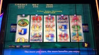 Whales of Cash - Bonus - $2.50 Bet  First time playing Whales of Cash.