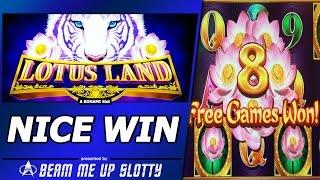 Lotus Land Slot - Free Spins Bonus, Nice Win