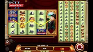 Epic Monopoly II slot by WMS - Gameplay