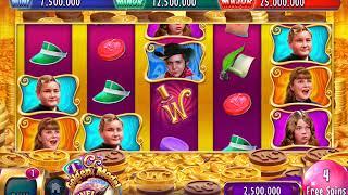 WILLY WONKA: LET'S MAKE A MINT Video Slot Casino Game with a FREE SPIN BONUS