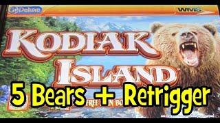 WMS - Kodiak Island!  5 Bears And A Re-trigger!