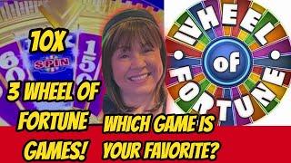 10X Gold Spin! Wheel of Fortune Bonus Games