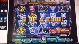 TRANSFORMERS Battle for Cybertron Online Slot LIVE PLAY