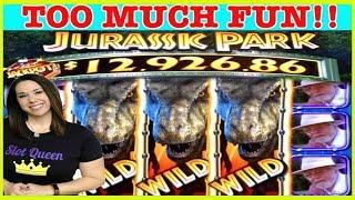 •NEW JURASSIC PARK SLOT • BONUS, FEATURES AND TONS OF FUN ‼️