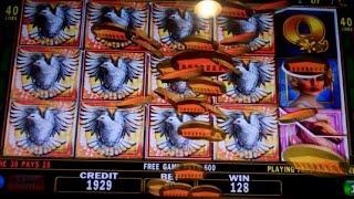 Golden Goddess Slot Machine Bonus - 7 Free Games Win with Super Stacks