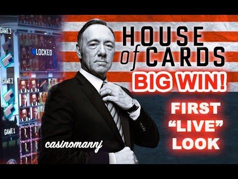 **NEW SLOT** HOUSE of CARDS SLOT - *BIG WIN* - First 