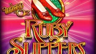 5c Denom RUBY SLIPPERS  - **NICE WIN** Glinda Bubbles w/multiplier