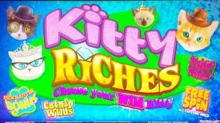 Kitty Riches slot machine, Double, Bonus or Bust