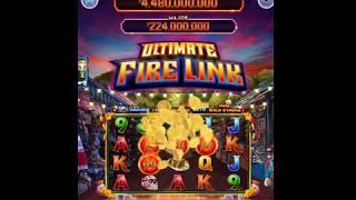 ULTIMATE FIRE LINK Video Slot Casino Game with a "HUGE WIN" FREE LINK BONUS