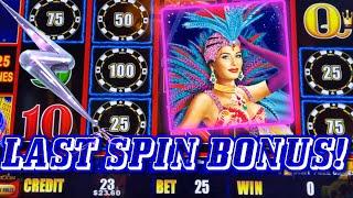 HIGH LIMIT Lightning Link High Stakes ⋆ Slots ⋆️$25 LAST SPIN Bonus Round Slot Machine Casino