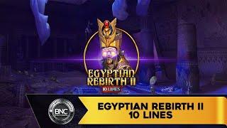 Egyptian Rebirth II 10 Lines slot by Spinomenal