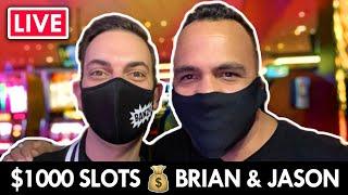 ⋆ Slots ⋆ $1000 Slots ⋆ Slots ⋆ Brian & Jason Hit The Casino!