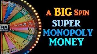 ► SLOT MACHINE BIG WHEEL SPIN! FUNNY Super Monopoly Money Slot Machine Bonus Wheel Spin! (DProxima)