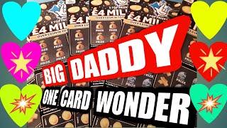 BIG DADDY £4.Million Scratchcard..One Card Wonder...LIKES needed if you would like more BIG DADDY'S