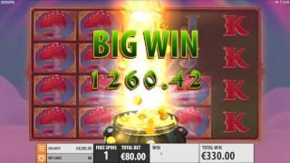 Leprechaun Hills Slot - Big Win - by Quickspin