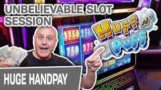 ⋆ Slots ⋆ UNBELIEVABLE Huff N’ Puff Slot Session! 2️⃣ TWO Jackpots + FIVE More Big Wins!