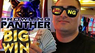 High Limit Prowling Panther Slot Machine BIG WIN | High Limit Golden Goddess Slot Machine BIG WIN