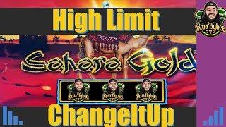 • High Limit Lightning Link Sahara Gold Change It Up Sessions •