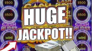 I FINALLY GOT LUCKY! ⋆ Slots ⋆ Max Betting Cash Burst Wins a Mega Jackpot Bonus!