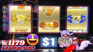 3 Reel⋆ Slots ⋆ Triple Double Gems Slot Machine 9 Lines @YAAMAVA Casino 赤富士スロット
