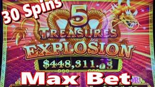 ⋆ Slots ⋆SLOT MAX BET 30 SPINS !  MAX 30 Season 2 #2⋆ Slots ⋆5 TREASURES EXPLOSION  Slot (SG)⋆ Slots ⋆MAX BET⋆ Slots ⋆栗スロ
