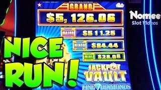*NEW GAME* JACKPOT VAULT Slot Machine - NICE RUN!!