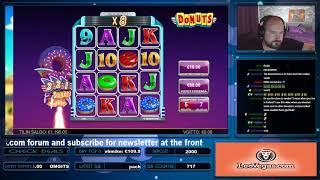 Nice Win From Donuts Slot At LeoVegas Casino!!