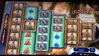 Big Win!!  It's SUPER JUNGLE WILD Slot Machine