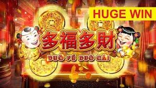 Duo Fu Duo Cai - 5 Treasures Slot - $8.80 Max Bet - BIG WIN BONUS!