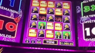 Nearly a handpay on Simpsons slot