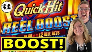 BOOSTED on QUICK HIT REEL BOOST SLOT ⋆ Slots ⋆ BIG TIME!