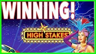 2 Hold & Spin Bonus Feature Wins on Lightning Link High Stakes !